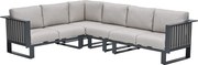 Garden Impressions Gabon loungeset hoek 4-delig links - sandstone
