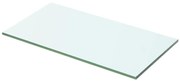 vidaXL Wandschap transparant 50x20 cm glas