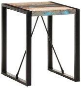 vidaXL Eettafel 60x60x75 cm massief gerecycled hout