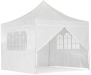 Witte Essen sneltuintent 3x3m met zijwanden Tuinpunt