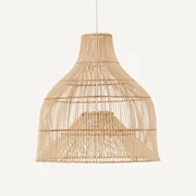 Hanglamp in gevlochten rotan, Kaptilo