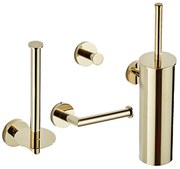 Saniclear Dorado toilet accessoire set 4-delig goud