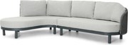 Hoek loungeset 5 personen Rope Grijs Santika Furniture Santika