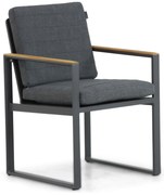 Tuinstoel Aluminium Grijs-antraciet Lifestyle Garden Furniture Faro