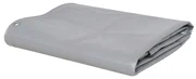 vidaXL Dekzeil 650 g/m² 1,5x10 m grijs