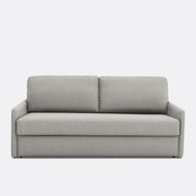 Slaapbank van katoen en linnen, Comfort Bultex®, Marta