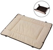 vidaXL Hondenbed bruin 65x100 cm