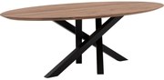 Goossens Excellent Eettafel Mente, Ovaal 240 x 130 cm