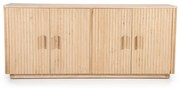 Eleonora Rosenborg Dressoir Licht Eiken Met Latjes - 175x45x75cm.