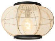 Oosterse plafondlamp bruin - RobOosters E27 Bohemian rond Binnenverlichting Lamp