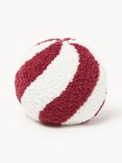 Rond decoratief teddy kussen Dotty