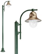 Toscane 1-lichts lantaarn tuinlamp Aluminium Koper IP 44 fitting E27 Tuinverlichting  E27