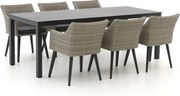 Diningset Manifesto  | 6 personen | Tuinset aluminium | 7-delig | Kees Smit Tuinmeubelen