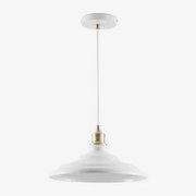 Lenorita Hanglamp Van Ijzer Wit - Sklum