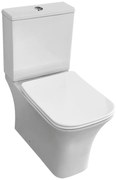 Eastbrook Beddington randloze toiletpot met vortex spoeling back to wall wit glans