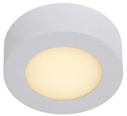 Lucide Brice ronde plafondlamp 11.7cm 8W wit