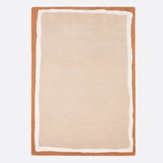 Vloerkleed in polyester en wol, Nomia