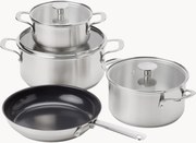 Kookset KitchenAid met antiaanbaklaag, 7-delig