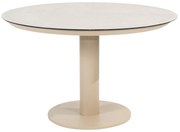 Sarah dining tuintafel 120xH75 cm printed ceramic latte Taste 4SO