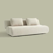 Design Slaapbank 2-persoons Creme