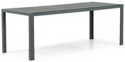 Dining Tuintafel rechthoekig 210 x 85 cm Grijs Venustas