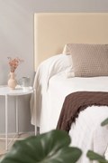 Hoofdbord Smooth Leatherette voor bedden van 160 cm en 150 cm