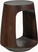 Ronde bijzettafel Bayo van mangohout