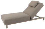 Madeira ligbed met hoofdondersteuning latte 4 Seasons Outdoor