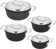 Demeyere Alu Pro 5 Potten- en pannenset, 4-delig - Alu Pro 5 - Demeyere