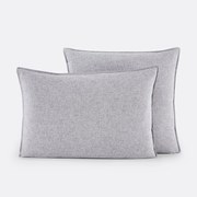 Kussensloop, katoenen chambray flanel, Clara