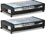 Boxspring Suna opbergbed complete set - Opbergbedden Met Matras - Royal Boxspring Swiss Bedden