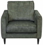Fauteuil - Linje - velours Adore groen 156