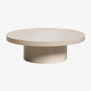 Ronde Salontafel Van Mdf Cirela Ø90 Cm - Sklum
