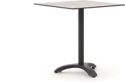 Tuin eettafel Bellagio  | Vierkant  | Tuintafel Kunststof | 70x70cm | 2 personen | Kees Smit Tuinmeubelen