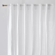 Gewassen linnen gordijn met verborgen lussen Onega