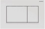 Geberit Sigma 20 (ex Sigma 30) bedieningspaneel mat wit voor Sigma reservoirs 8cm (UP720) en 12cm (UP320)