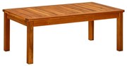 vidaXL Tuintafel 90x50x36 cm massief acaciahout