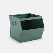 Stapelbare opbergbak in metaal, Hiba