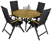 Ronde tuinset Hartman South Wales tafel - Napoli tuinstoelen