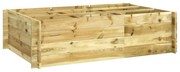 vidaXL Plantenbak verhoogd 150x100x40 cm geïmpregneerd hout