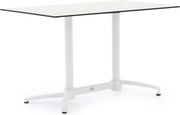 Inklapbare tafel Bellagio | Vierkant | Tuintafel Kunststof | 120x70cm | 4 personen | Kees Smit Tuinmeubelen