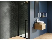 Riho Lucid GD101 nisdeur 100x200cm helder glas mat zwart G005003121