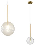 Plafondlamp Hangende Glazen Bol 20cm APP1683-1CP