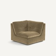 Modulaire 90° hoek in fluweel, GIULIANO