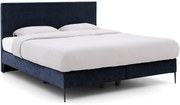 Goossens Boxspring Ease One Incl. Matras, Vlak 140 x 200 cm (=2x 70 x 200 cm) met hoofdbord + 2x matras shapes 1