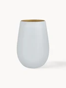 Kristallen longdrinkglazen Elements, 6 stuks