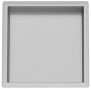 Saniclear Fido inbouwnis 30x30cm RVS