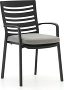 Dining tuinstoel | Hartman Alexandra | Aluminium | Grijs | Stapelbaar | Kees Smit Tuinmeubelen