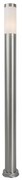 Moderne buitenlamp paal staal 110 cm IP44 - Rox