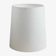Delmore Bouclé Stoffen Lampenkap Wit - Sklum